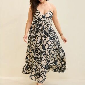 NWT Aerie Printed Maxi Dress (Med)
